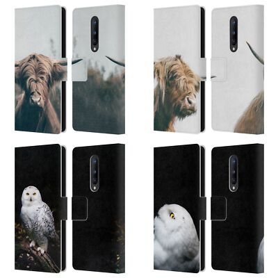 OFFICIAL PATRIK LOVRIN ANIMAL PORTRAITS LEATHER BOOK CASE FOR ONEPLUS PHONES