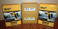2  WASP WLR8950 USB 1D Barcode Scanner - New  SEALED/ plus 2  STANDS 