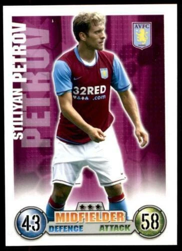 Aston Villa Football 2007-08 Season Sports Trading Cards & Accessories