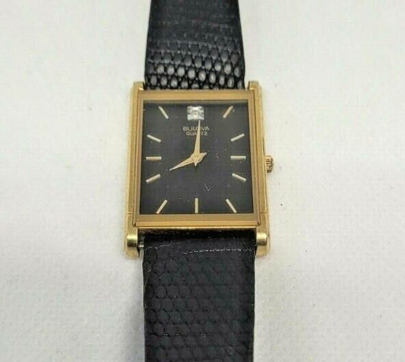 Vintage Ladies Bulova Quartz Leather Strap Watch BB13-282 | eBay Vintage Ladies Bulova Quartz Leather Strap Watch BB13-282 | eBay