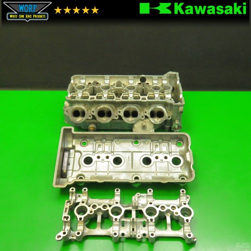 GENUINE OEM 95-06 KAWASAKI ZX6R NINJA 600 ENGINE CYLINDER HEAD TOP END 11061-004