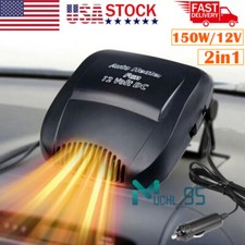 Car Heater Windshield Heating Cooling Fan DC 12V 200W Quick Defroster Demister