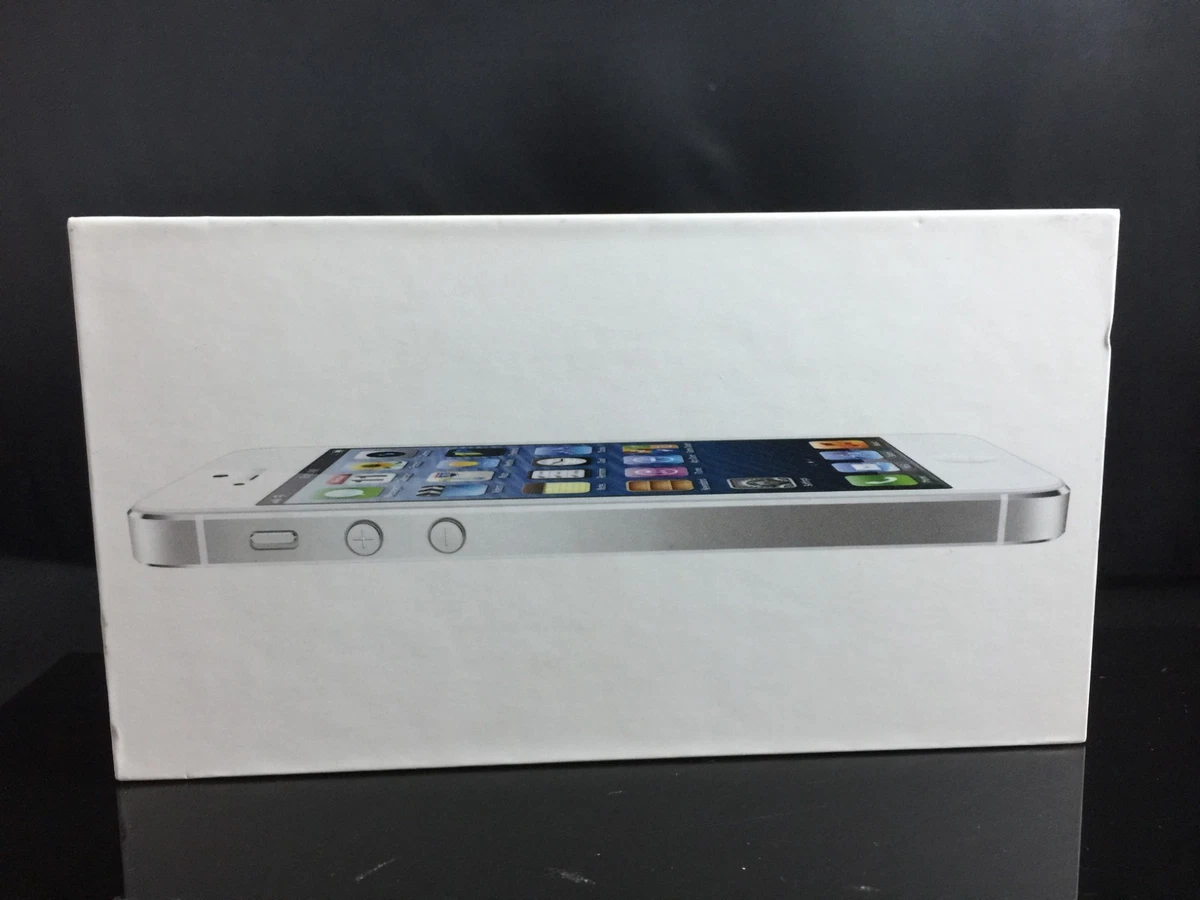 Apple iPhone 5 White 16GB Box - Box Only - No Phone Or Accessories | eBay