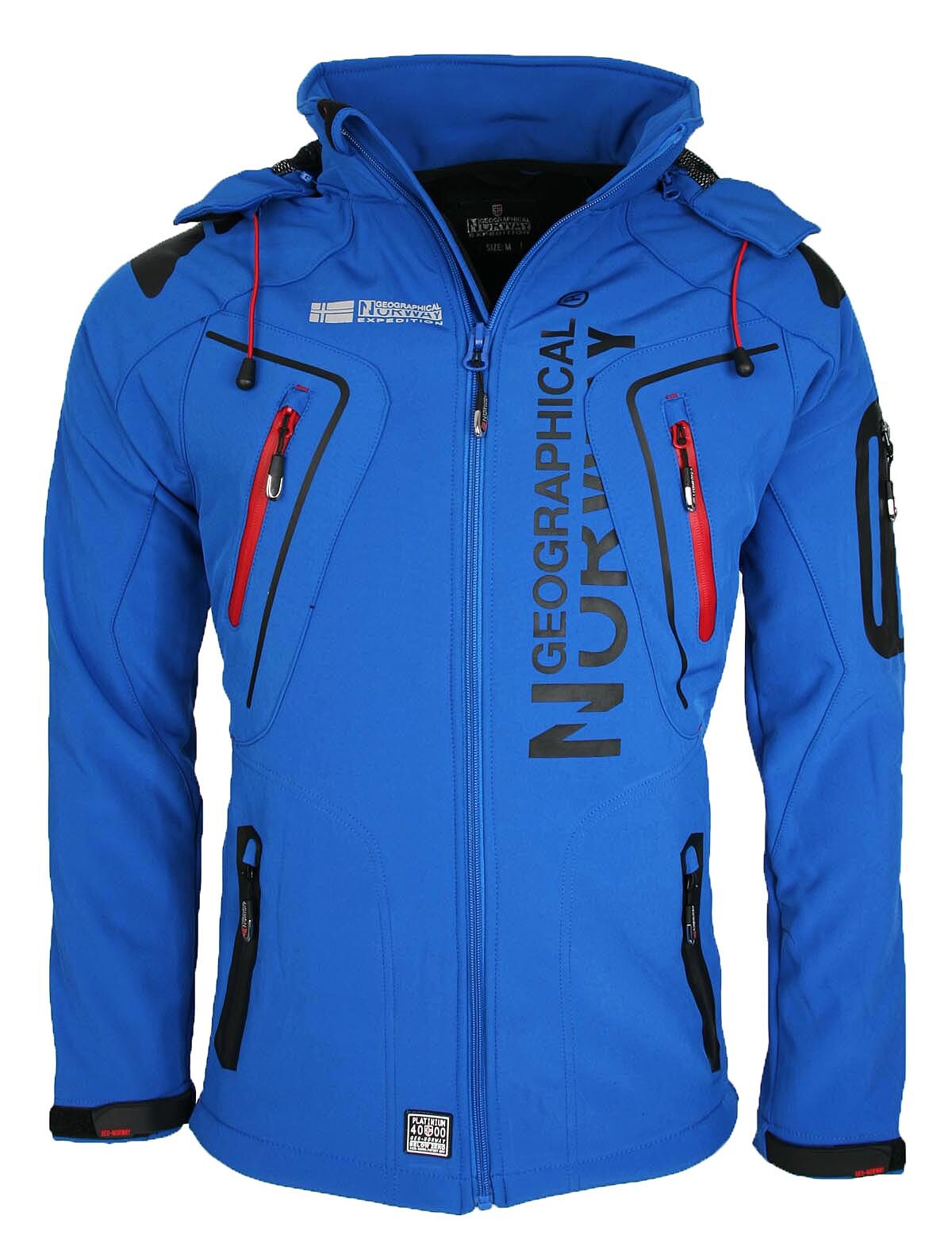 Giacca Uomo Geographical Norway Tangata – Softshell Antivento E Idrorepellente, Ideale Per Trekking E Città