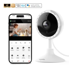 ARPHA 4K Wireless Home Security Camera 2.4GHz WiFi APP Human Detect Night Vision