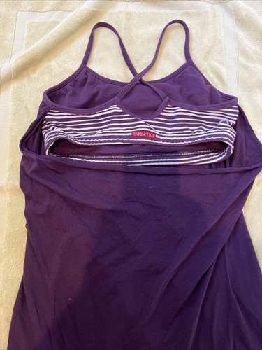Hard Tail Forever Tank Top Eggplant Purple Preowned EUC - Picture 3 of 7