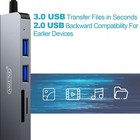 USB C ASZUNE 5 in 1 Universal USB Hub Multiport Adapter (Mac compatible) FAST! — photo 6