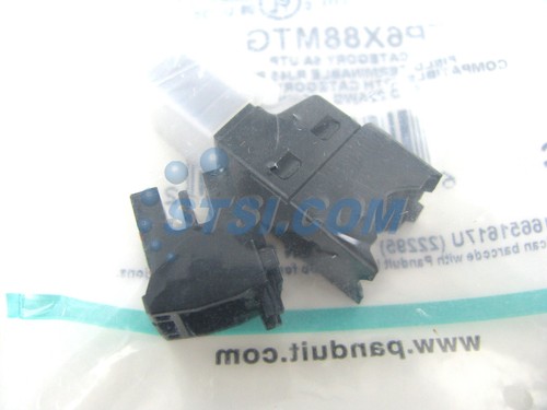 Panduit FP6X88MTG TX6A UTP Cat6a RJ45 Field Terminable Plug, 22-26awg ~STSI - Picture 2 of 2
