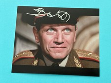 Steven Berkoff  -  Octopussy James Bond    - signed, original Autogramm !!!