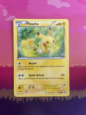Pokemon Karte Pikachu Generations 26/83 Commons Near Mint