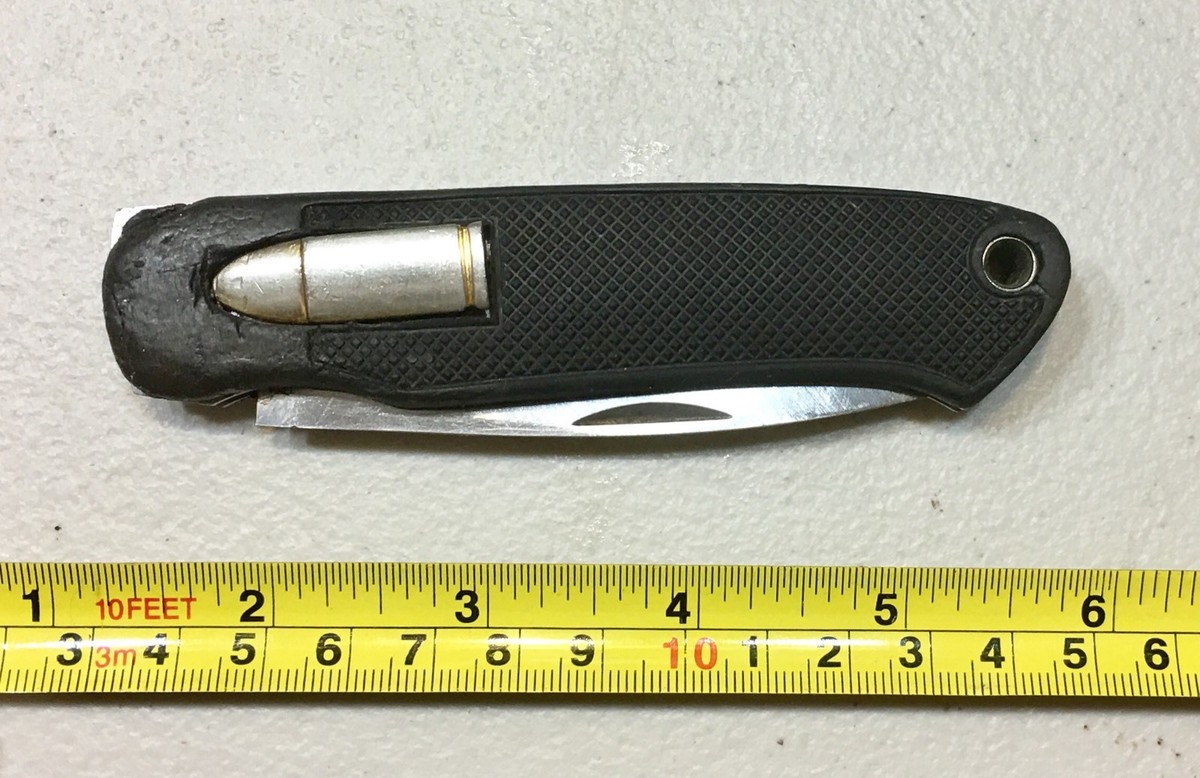 Rare Vintage Beretta Seki Japan Bullet Folding 3 Arrow Logo Rare Vintage Beretta Seki Japan Bullet Folding 3 Arrow Logo
