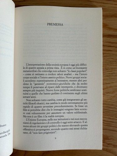 EUROPE SOCIOLOGIA DI UN PLURALE NECESSARIO EDIZIONE MANNHEIMER PACIFICI 2019 - Imagen 8 de 10
