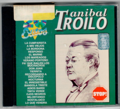 Anibal Troilo 20 Elitos CD New/Sealed, 1995 BMG Argentina.