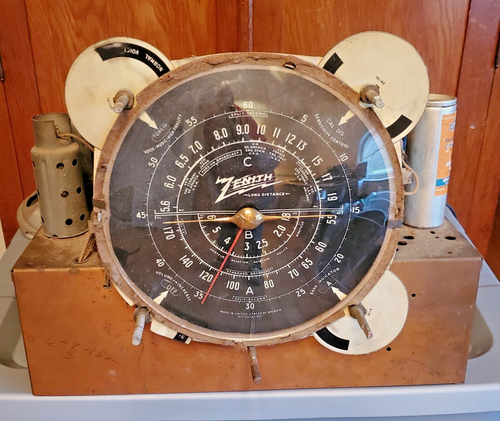ZENITH 8 S 129 Black Dial Radio CHASSIS * PARTS*