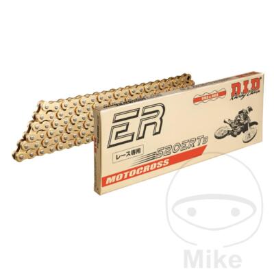 Chain Drive Motorcycle DID 520ERT3GGX112RB Standard Clip