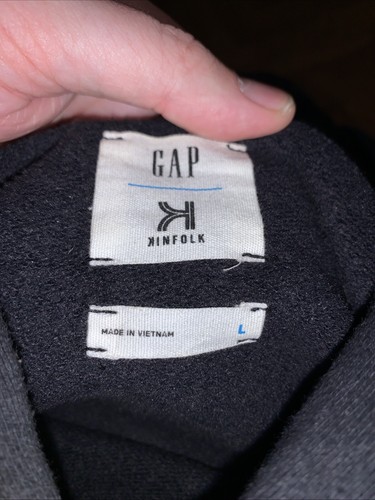 GQ x GAP x Kinfolk Collab Hare Hoodie Navy Large Rare - 第 5/5 張圖片