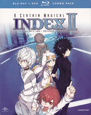 A Certain Magical Index 2 Teil 2 Episoden 12-24 (Bd / DVD, 2014, 4-Disc Set)