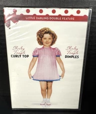 Shirley Temple Little Darling Double Feature Curly Top / Dimples DVD New/Sealed