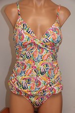 NWT Ralph Lauren Swimwear Tankini 2pc Set Size 4 Halter Top MLT