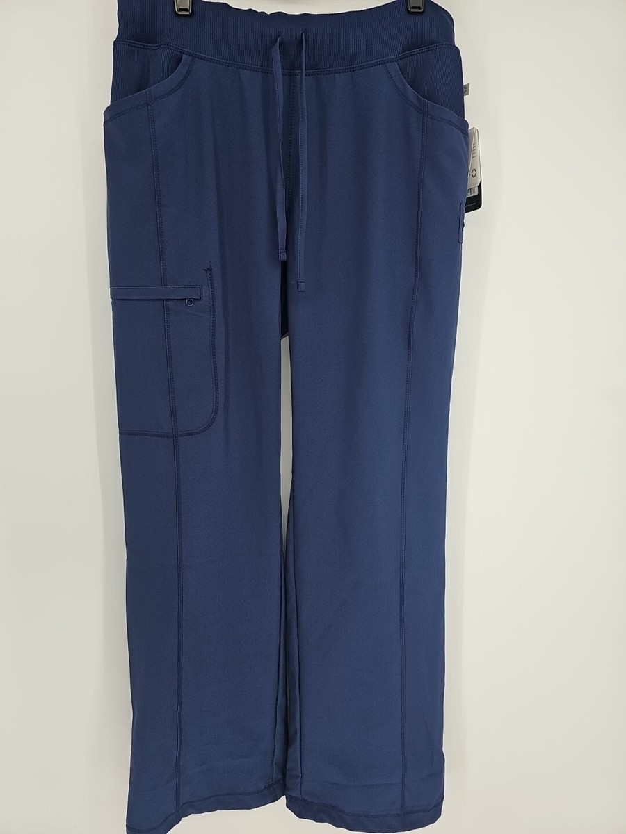 Cherokee Infinity Scrubs Low Rise Drawstring Pant 1123A NYPS Navy