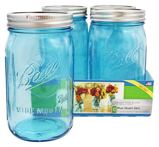 elite wide mouth mason jars