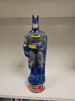 1991 KID CARE BATMAN BUBBLE BATH NEW STILL SEALED NOS TSUMURA INTL - DC COMICS 