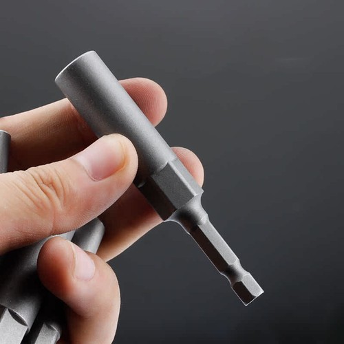 Non-Magnetic Hex Socket Wind Batch Sleeve Drill Bits Adapter Deepen Dia 6mm~18mm - Picture 6 of 12