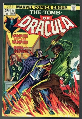 Tomb of Dracula (Marvel 1972-1979) # 21 (Mark Jewelers Insert)
