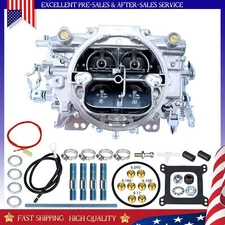 NEW 4 Barrel Carburetor for Edelbrock Performer 1407 Manual Choke 750CFM 🔥