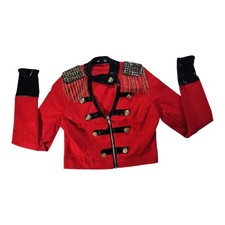 Confident by Weissman Dance Costume Top Only   Size Large Child Bright  Shiny