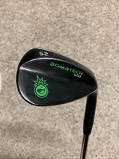 Bombtech BLACK Grenade GAP Wedge 52 Steel Wedge Flex RH