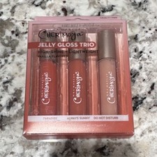 Cherimoya Jelly Gloss Trio Lip Gloss Vanilla Paradise Always Sunny Glassy Finish