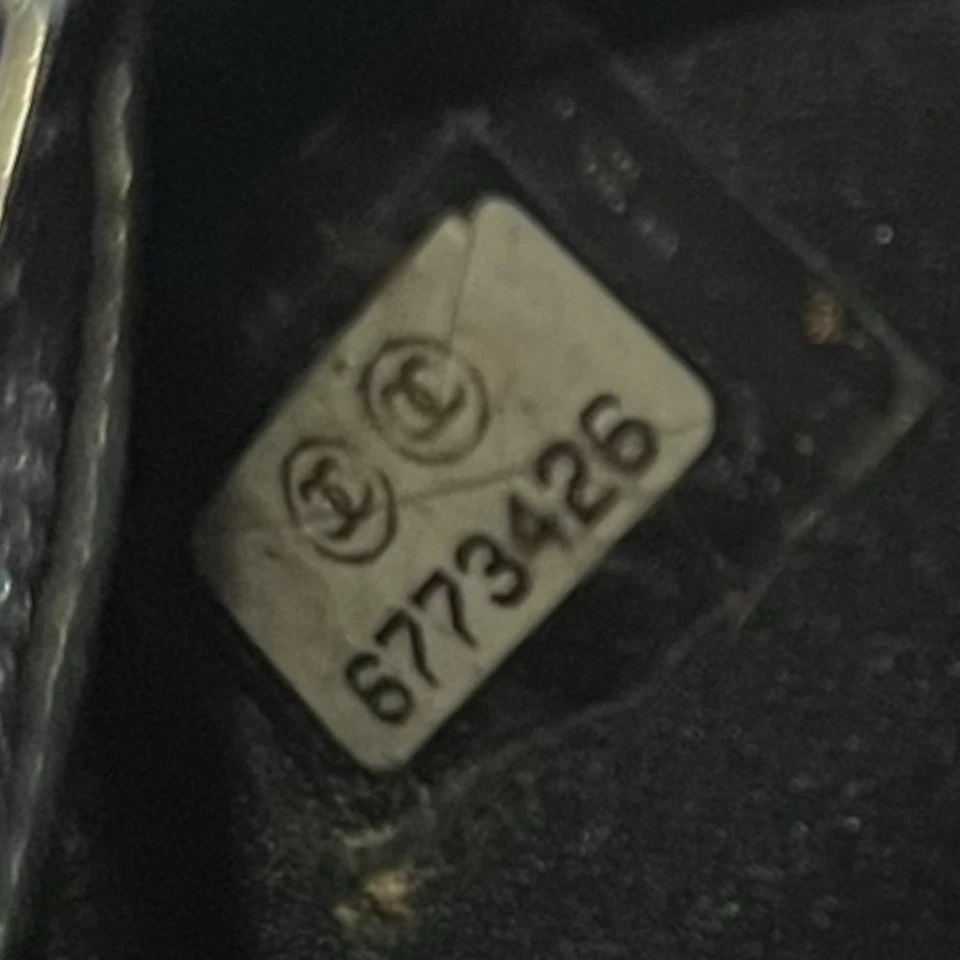 Cartera Chanel Travel Line Continental plegable negra  Foto 4 de 4