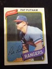 Photo of 1980 Topps #22 Pat Putnam Texas Rangers Baseball Card