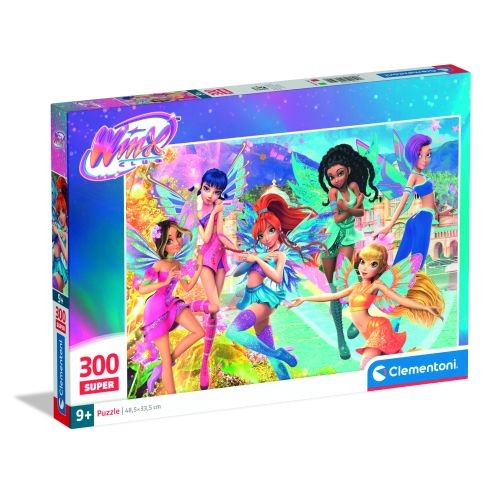 Clementoni CLM21750  Puzzle da 300 Pezzi - Winx