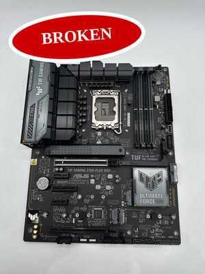 (BROKEN) ASUS TUF Gaming Z790-PLUS WiFi ATX Motherboard LGA 1700 DDR5 PCIe 5.0
