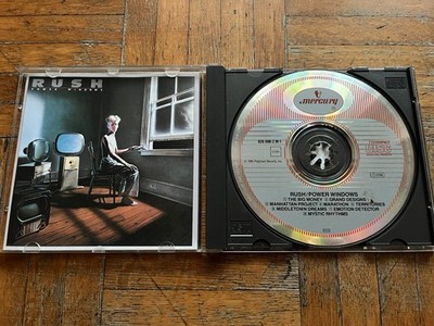 RUSH Power Windows 1985 CD Early West Germany Press 