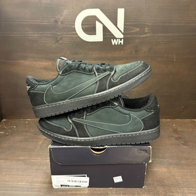 Jordan 1 Retro Low OG SP Travis Scott Black Phantom (Pre-Owned) Size 12 (RB)