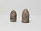 2  Civil War Relic Confederate Minie balls .52 Richmond Lab Sharps & .58 Gardner