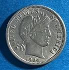 1904-P Barber Dime (D190)