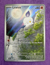 Litwick 101/086 Sv: White Flare Holo Full Art on eBay