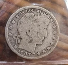 1907-P Barber Half Dollar