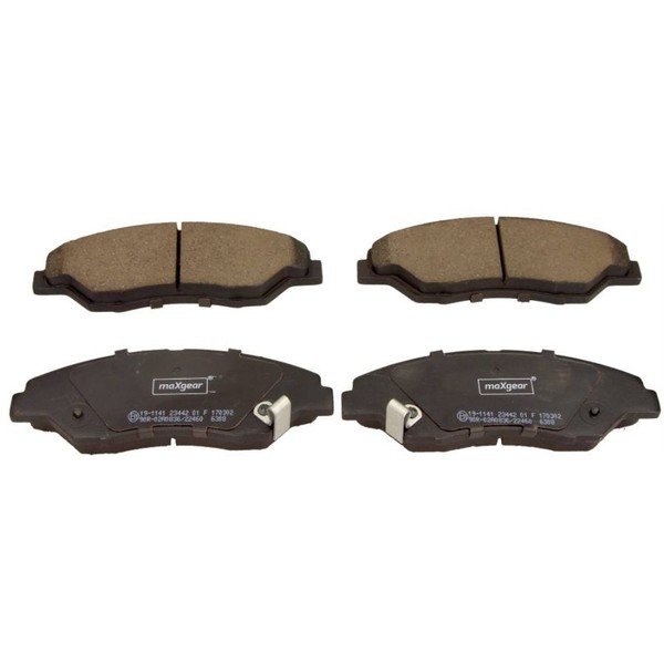 Maxgear BremsbeläGe Bremsbelegsatz Vorne FüR KIA Retona Sportage-image