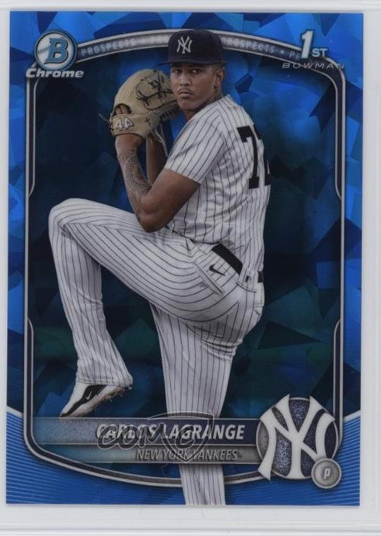 2025 Bowman Chrome Sapphire Edition Prospects Carlos Lagrange #BCP-202 11sc