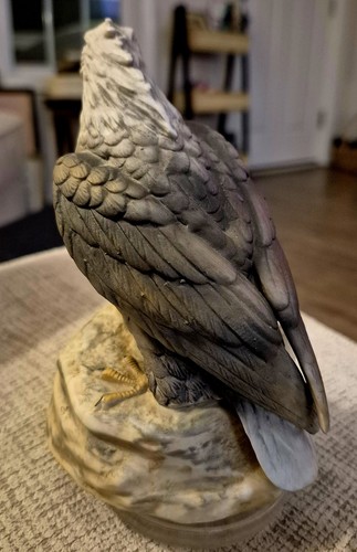 Vtg Berman & Anderson Bald Eagle Wind Up Music Box Plays America The Beautiful - Picture 5 of 7