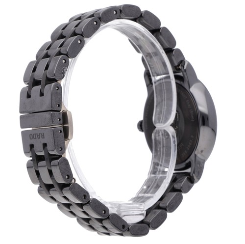 Rado DiaMaster Black Dial 33mm Quartz Ceramic Ladies Watch R14064177 - Picture 4 of 6