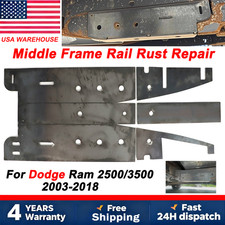 For Dodge Ram 2500 3500 Middle Frame Rail Rust Repair Crew Cab Short Bed 03-18