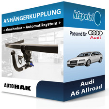 AUTO HAK Anhängekupplung abnehmbar passend für Audi A6 Allroad 05.2000-08.2005