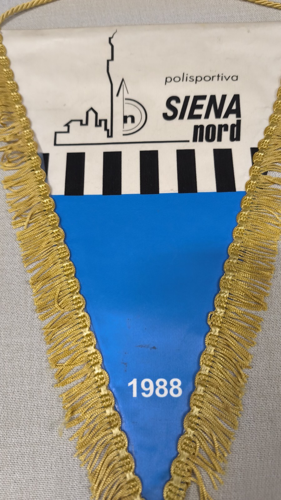 Gagliardetto CALCIO football CLUB Pennant Fanion Banderín Wimpel SIENA NORD