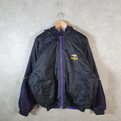 NFL Pro Player Baltimore Ravens Varsity Jacket Men Medium Black Pro Sport TA3744